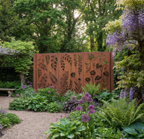 Corten Steel Privacy Screen